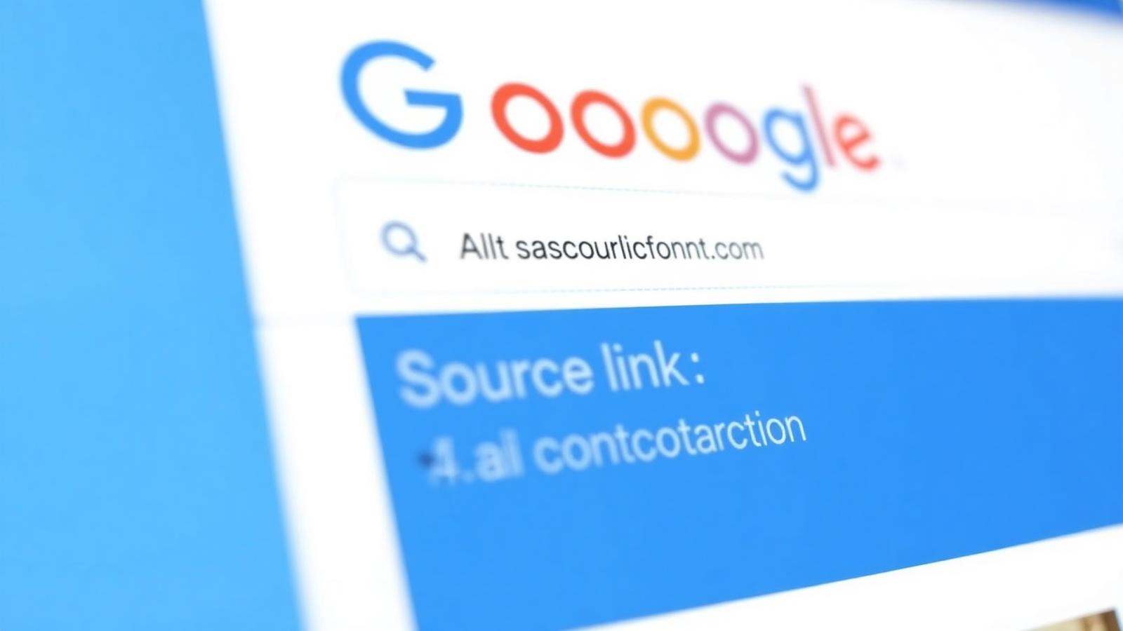 Close up of a Google AI Overview box displaying a source link citing a local contractor's website