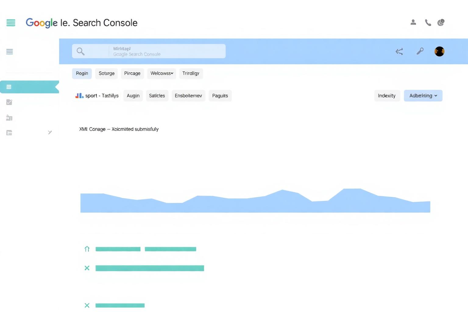 Technical SEO specialist verifying XML sitemap submission success inside Google Search Console dashboard